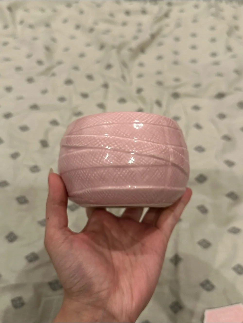 Pink Mummy Halloween Sugar Pot